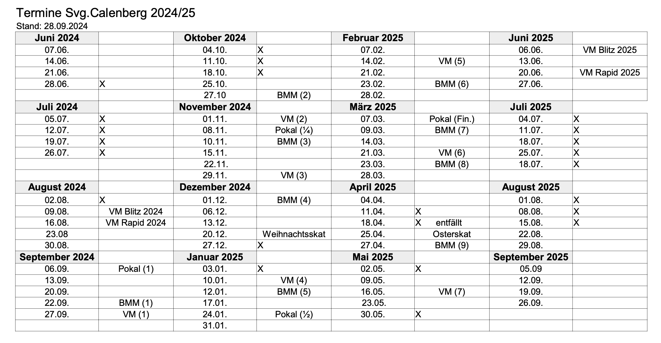 Terminplan Svg Calenberg 2024_2025